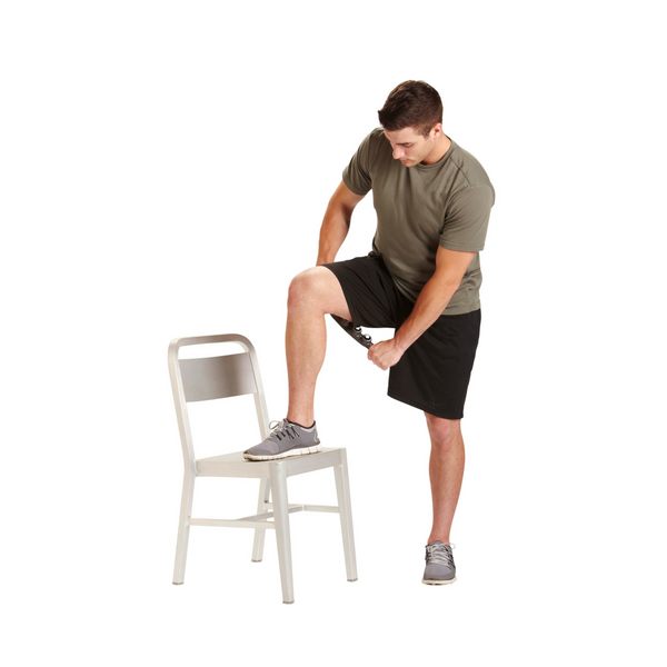 Moji Curve Pro massager stick using stainless stain balls to massage your legs. 